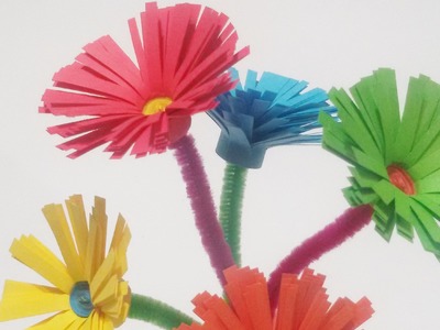 How to make beautiful paper daisies