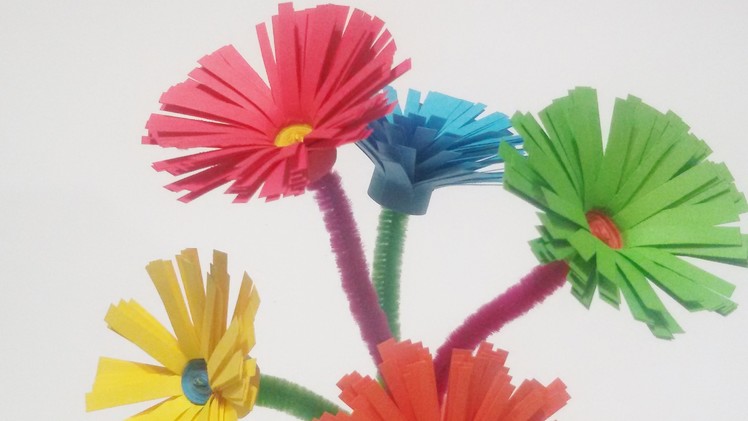 How to make beautiful paper daisies