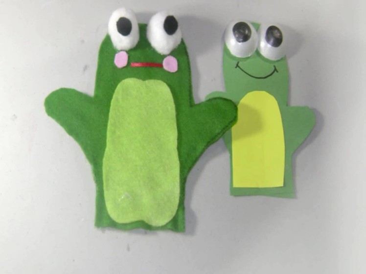How to Make Felt Frog Puppet Japanese Style! - EP