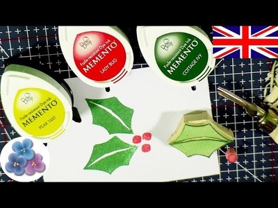 How to Make Mistletoe Carving Stamps DIY *Make Stamps* Christmas Stamp Carving Scrapbook Mathie