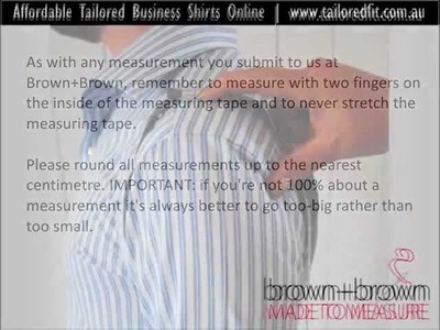 How To Measure Your Armhole | Online Tailor