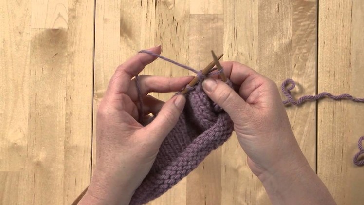 Knit two together through back loop (K2tog tbl)