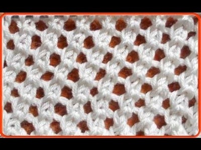 Knitting for beginners& Mesh pattern