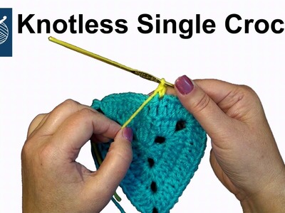 Knotless Single Crochet Stitch Left Hand Crochet Geek