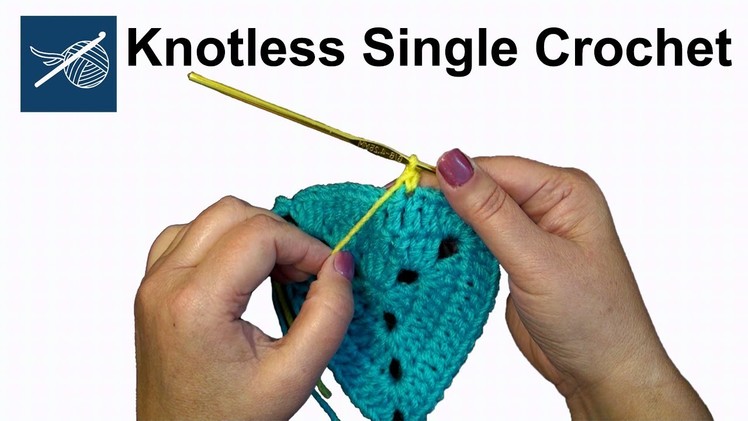 Knotless Single Crochet Stitch Left Hand Crochet Geek