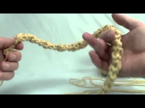Left Hand: Crochet Mermaid Tears Purse Part 3