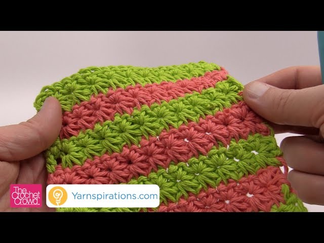 Left Hand: Crochet Star Stitch