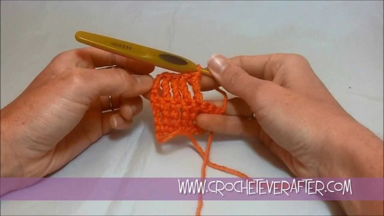 Left Hand Double Treble Crochet DTR)
