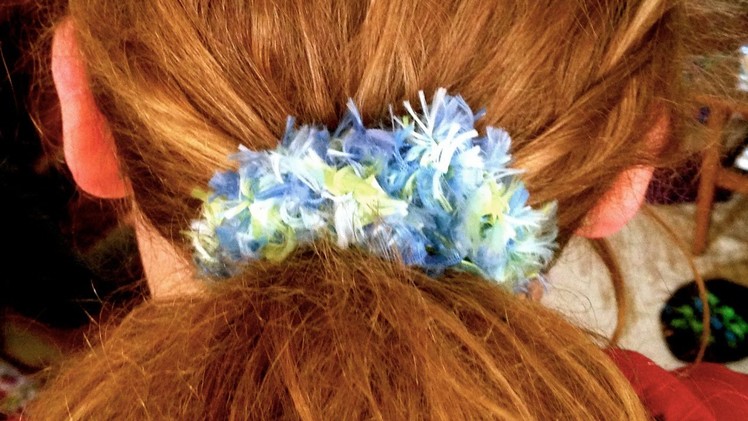 Make a Fun Crochet Hair Scrunchie - DIY Style - Guidecentral