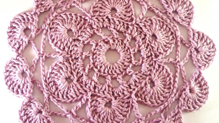 Make a Lovely Lilac Crochet Doily - DIY Crafts - Guidecentral