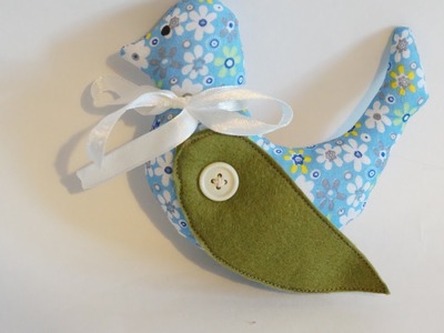 Make a Spring  Bird  Sewn from Fabric - DIY Crafts - Guidecentral