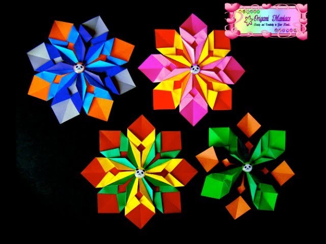 Origami Maniacs 125: Colorful Mandala