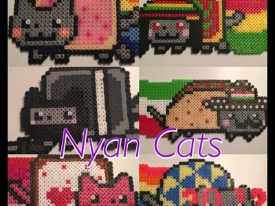 Perler Bead Nyan Cats