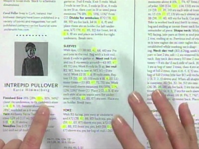 Quick Tip: How to Make a Knitting Pattern Easy to Read, From Knitting Daily TV Episode 601