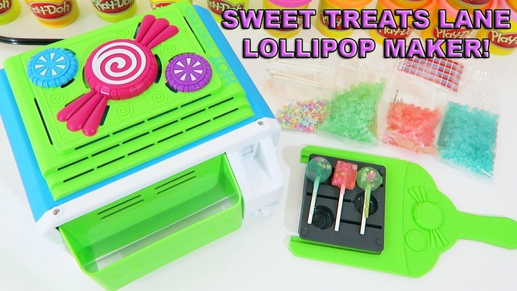 Sweet Treats Lane Lollipop Maker | Easy DIY Make & Share Candy With Your Friends!