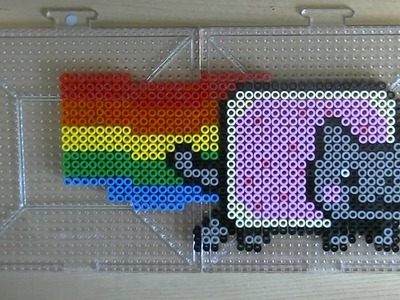BEAD ART: Nyan Cat! (Giveaway)