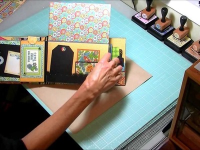 Bohemian Paper Bag mini, Graphic 45 products, Book, Album.