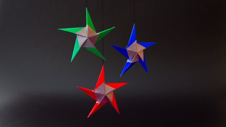 Christmas Origami Instructions: Star "Hilli" (Klaus-Dieter Ennen)
