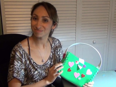 Craft a Purse From Foam Sheets #2 (Spanish)