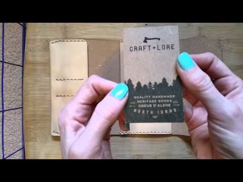 Craft & Lore Northwestward Field Notes cover unboxing