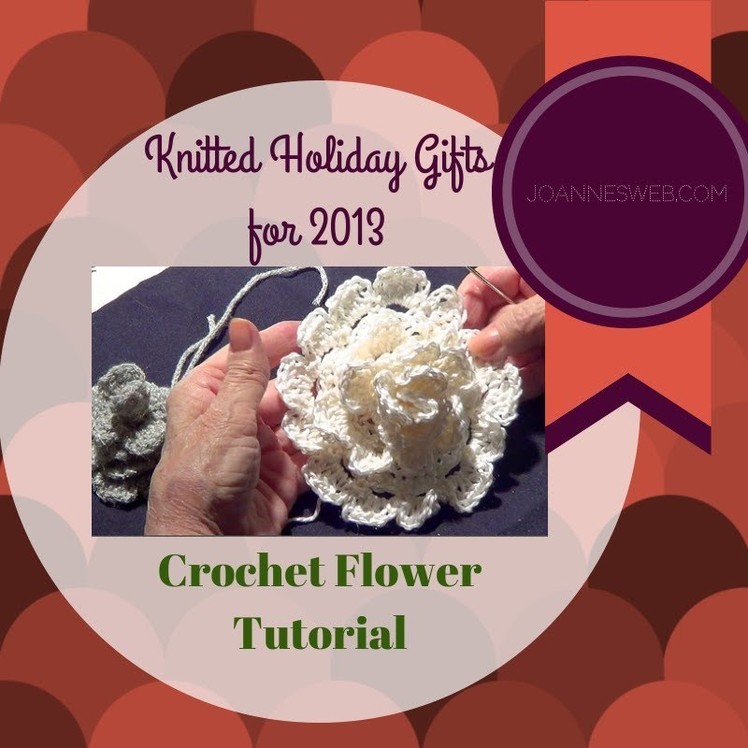 Crochet Flower Tutorial with Single and Double Crochet