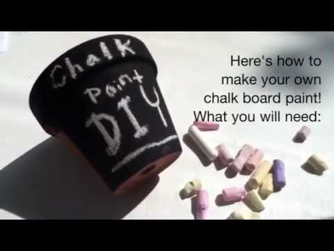 DIY Chalkboard Paint | Gift Ideas + Recipe