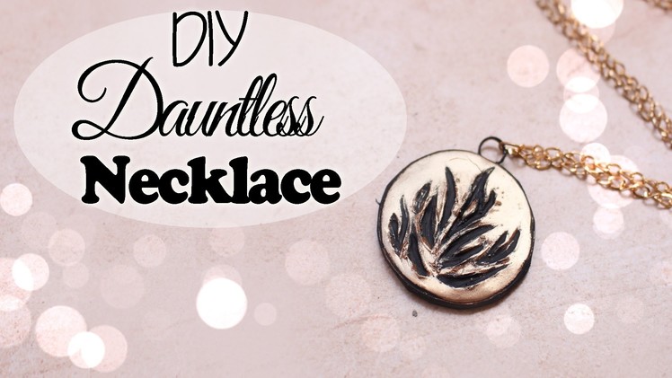 DIY Dauntless Necklace ● Polymer Clay Tutorial