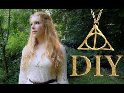 DIY Harry Potter And The Deathly Hallows Necklace