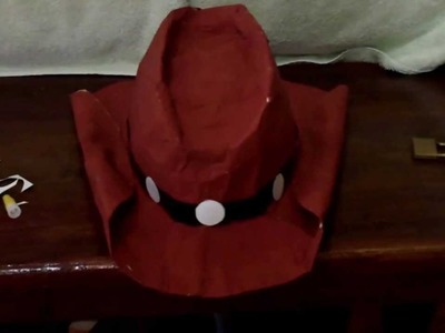 DIY How to make a Cosplay Hat Tutorial
