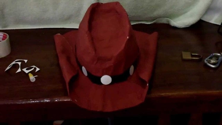 DIY How to make a Cosplay Hat Tutorial