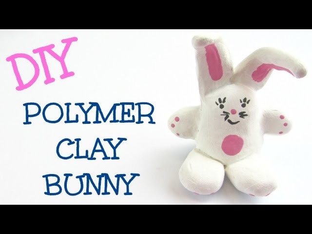 DIY Polymer Clay Bunny Craft Klatch