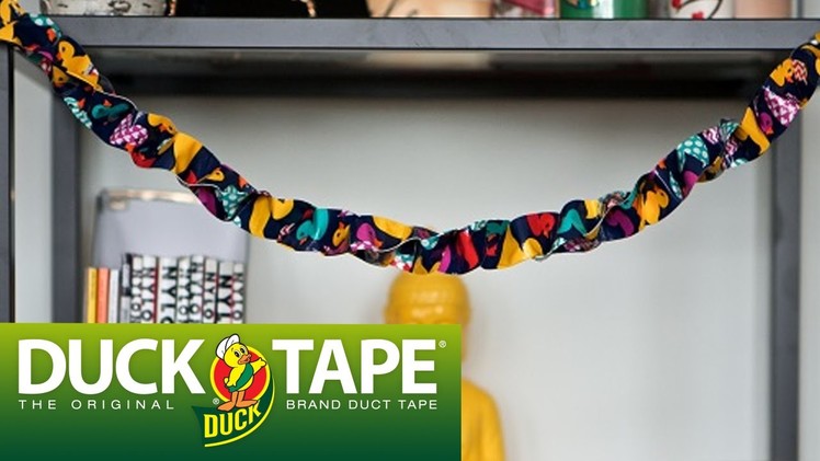 Duck Tape Crafts: How to Make Garland with LaurDIY