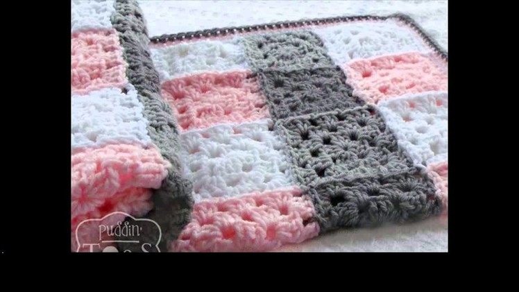 Easy crochet baby blanket projects