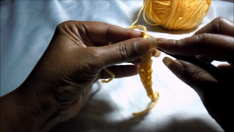 Foundation Single Crochet stitch ( Or Japanese Foundation Row)
