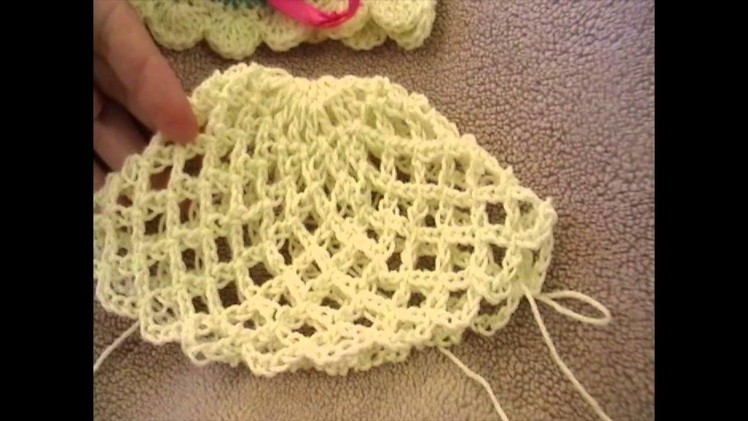 Free Pattern - Crochet Mesh Hat Adult Size