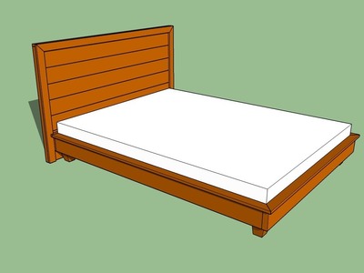 How to build a platform bed frame