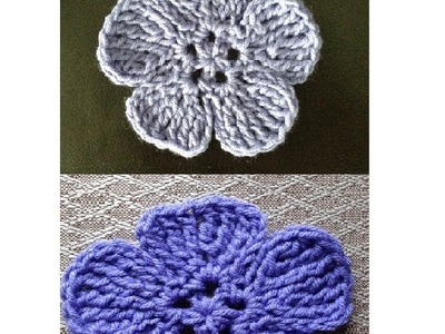 How to Crochet a Flower Pattern #12 by ThePatterfamily