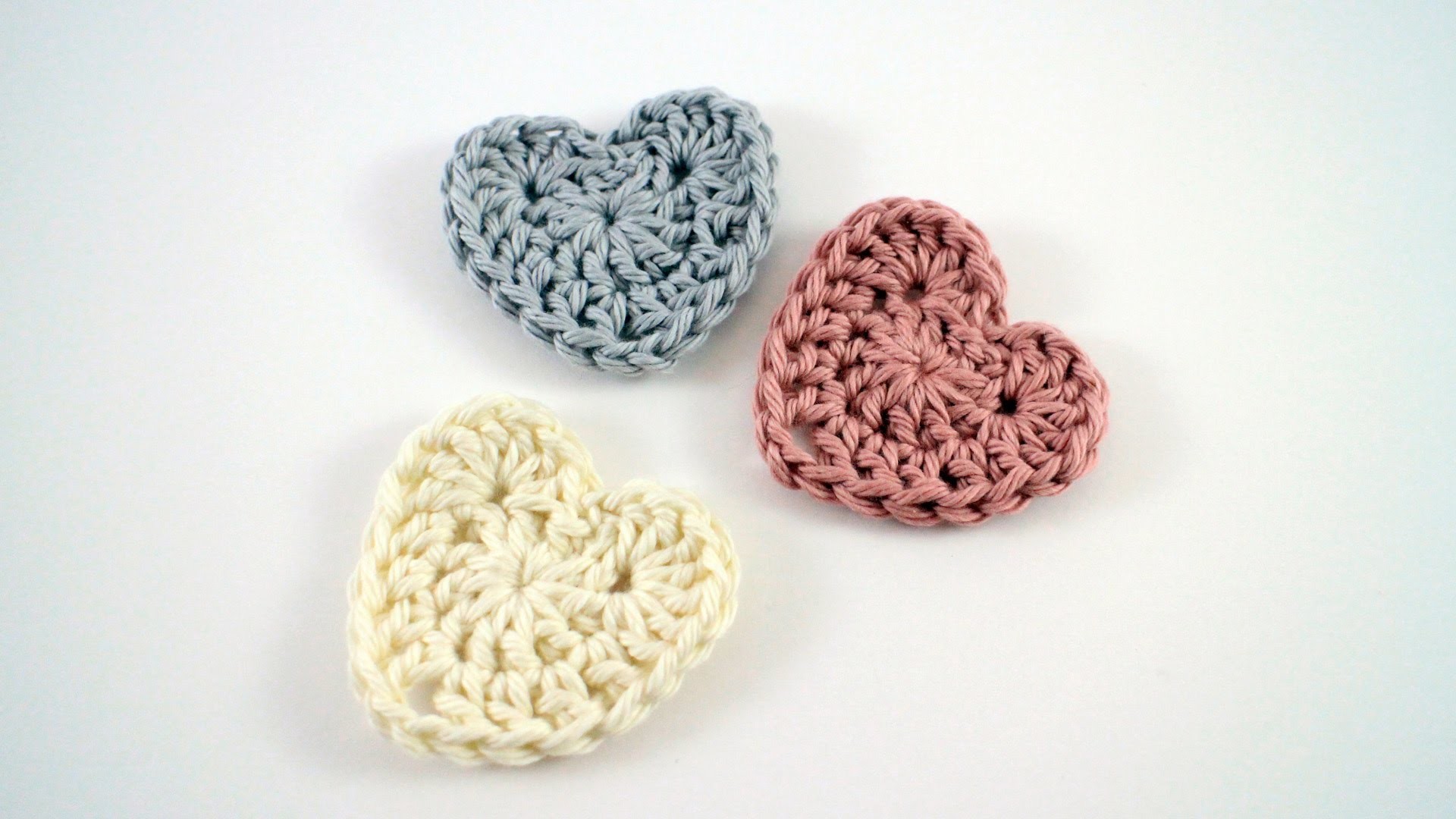 How to Crochet a Heart Left Hand