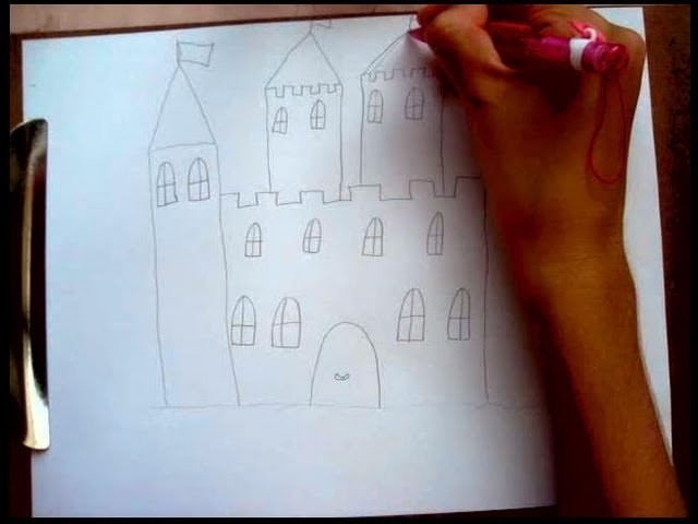 How to Draw a Castle Part1