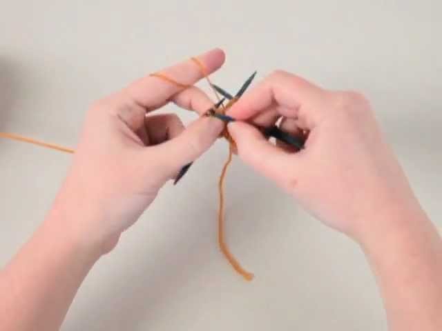 How to Knit in the Round using Double Pointed Needles