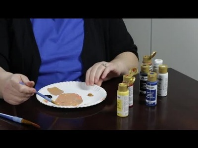 How to Make a Gingerbread Shade of Paint : Craft Projects With Paint