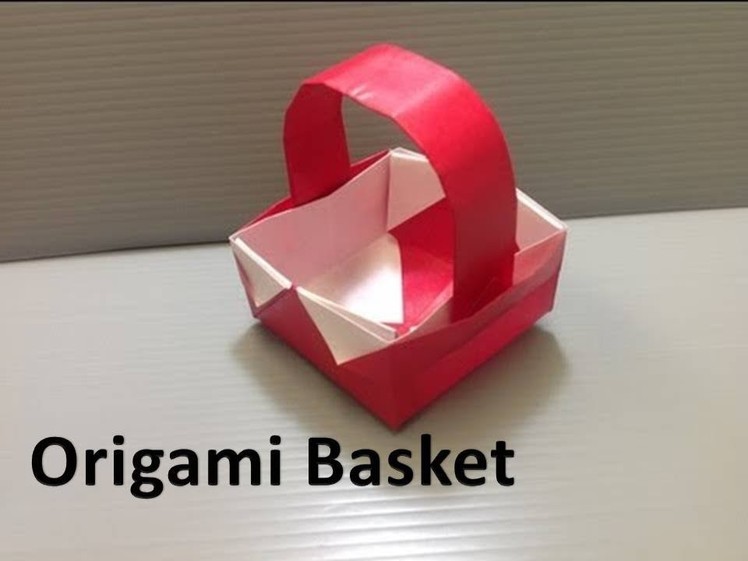 How to make an Origami Basket
