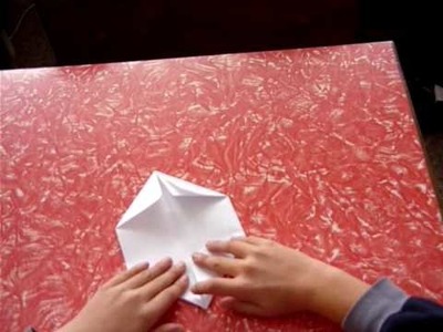 How to make an origami bird beak