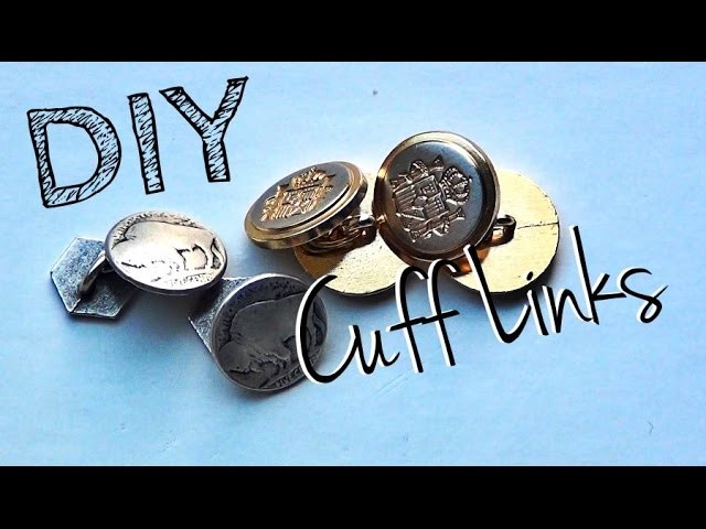 How to Make Cuff Links ♥ DIY Gifts
