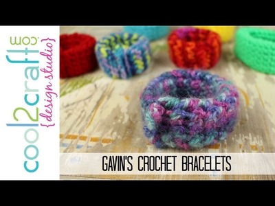 How to Make Gavin's Crochet Bracelets