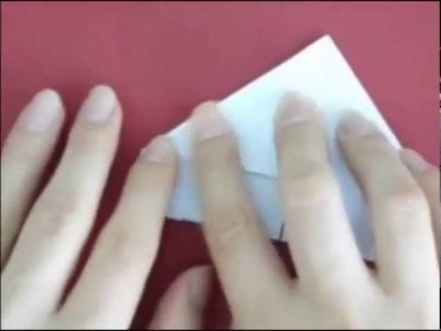 How to make origami hangar
