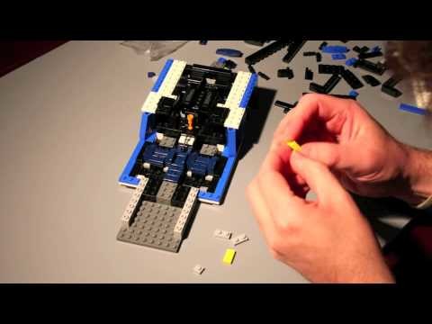 Lego Lamborghini Time Lapse Build