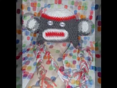 My Crochet Owl & Sock Monkey Hats