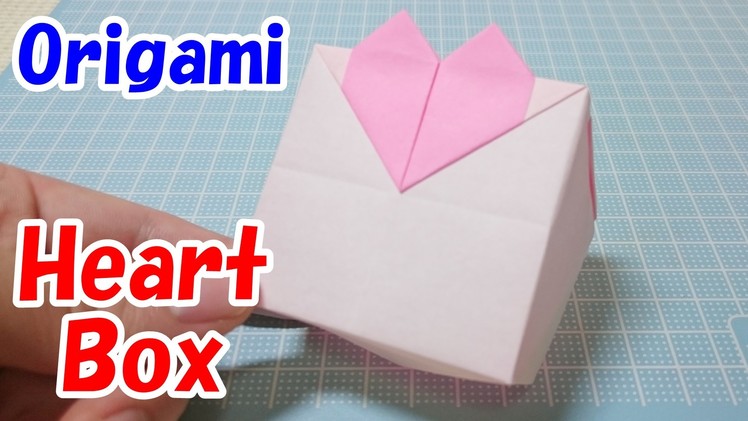 Origami Heart Box! Easy Tutorial