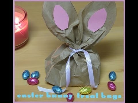 Paper Bag Easter Bunny Craft | DIY Paper Gift Bag Idea | Easter Craft For Kids